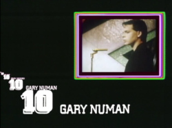 Gary Numan - We Are Glass promotional video shown on Top of The Pops - 22 May 1980