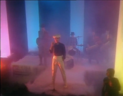 Gary Numan performing Music for Chameleons on Top of The Pops, 4 March 1982