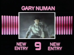 Gary Numan Music Video for We Take Mystery (To Bed) Top of The Pops, 17 June 1982