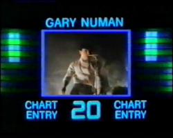 Gary Numan Music Video for White Boys And Heroes Top of The Pops, 26 August 1982