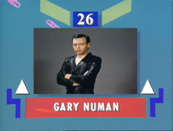 Gary Numan - Cars (E Reg Model), Top of the Pops, 24 September 1987 (UK No. 26)