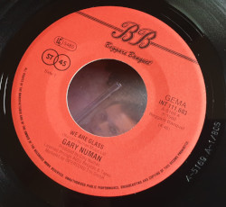 Gary Numan Sonopress Stamper Impression 7"